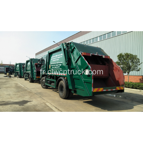 Exporter vers le Sri Lanka RHD 12cbm camion de gestion des déchets